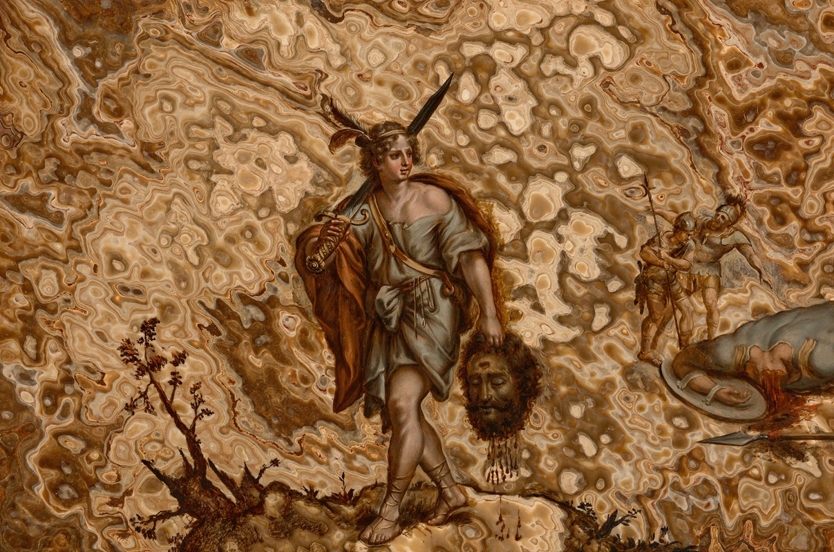 David with the Head of Goliath — North Italian School