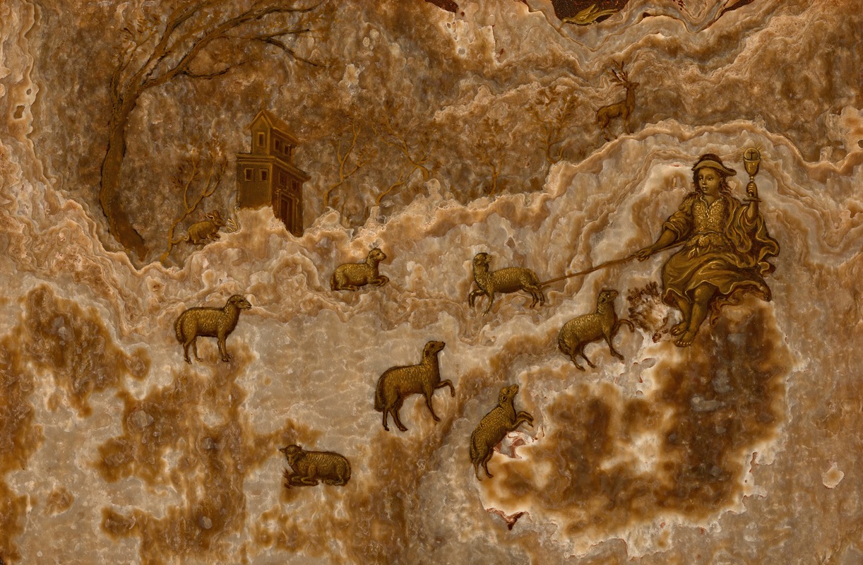 The Divine Shepherd by North Italian School — digital art print download