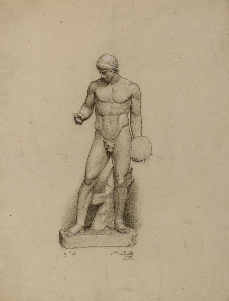 (Untitled) (Greco-Roman Discus Thrower) by Кеньон Кокс, 1873 — digital art print download