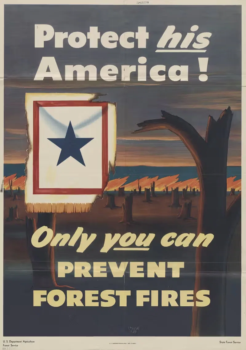Protect his America!; only you can prevent forest fires — U.S. Forest Service