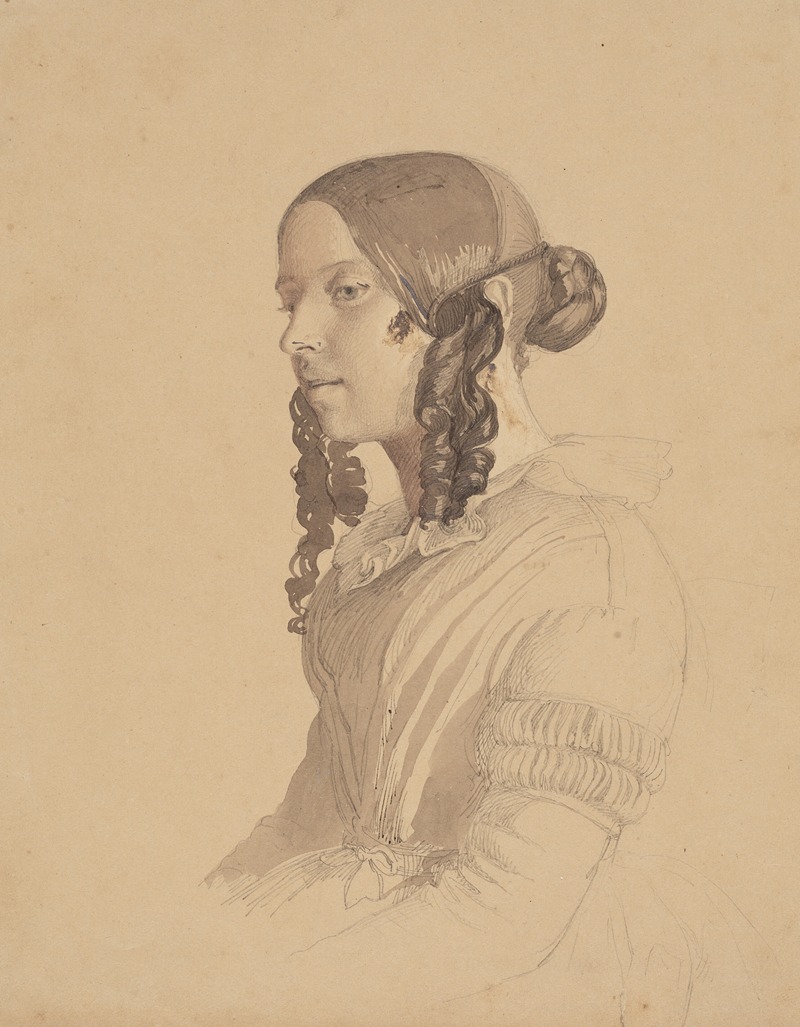 Dameportræt (Helene v. Germadt) — Lorenz Frølich