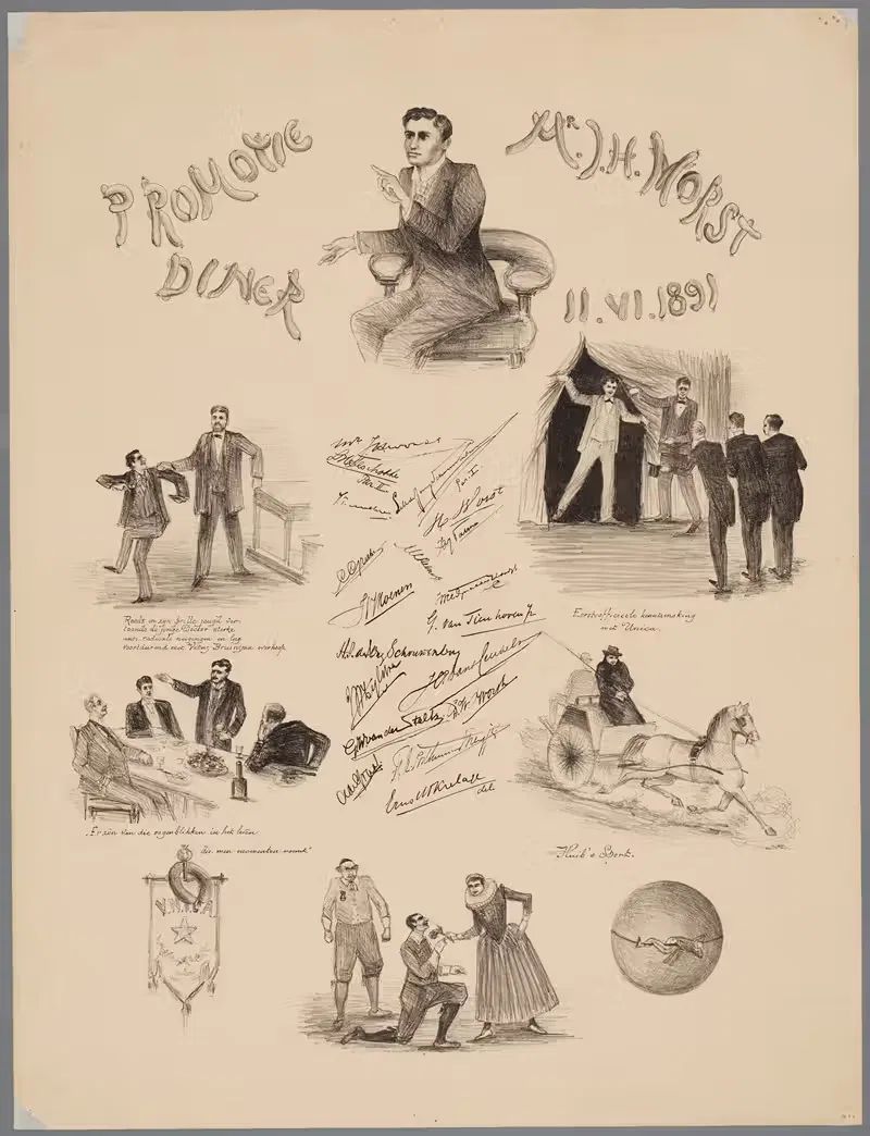 Johannes Huibertus Worst by Ernst H. Krelage, 1891 — digital art print download
