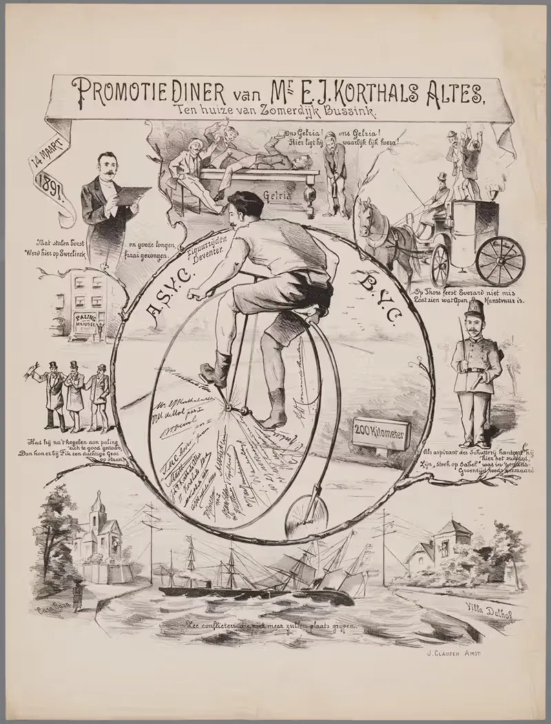 Everhardus Joannes Korthals Altes by J. Clausen, 1891 — digital art print download