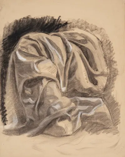 Draperistudie 2 by Олуф Хартманн, 1900 – 1904 — digital art print download