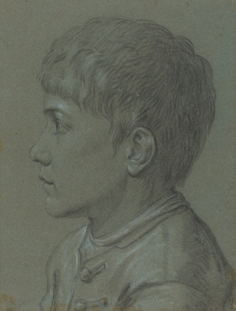 Head of a Boy by Паоло Фаринати — digital art print download