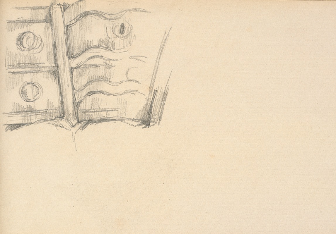 Chair and Dresser — Paul Cézanne