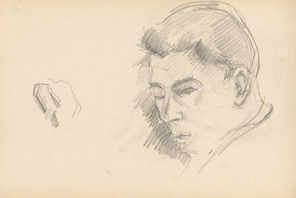 Head of a Boy by Поль Сезанн, 1887-1889 — digital art print download