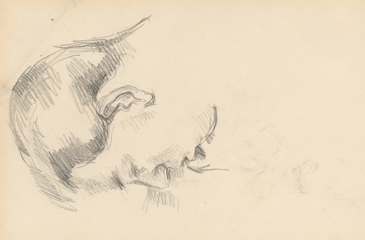 Head of the Artist's Son — Paul Cézanne