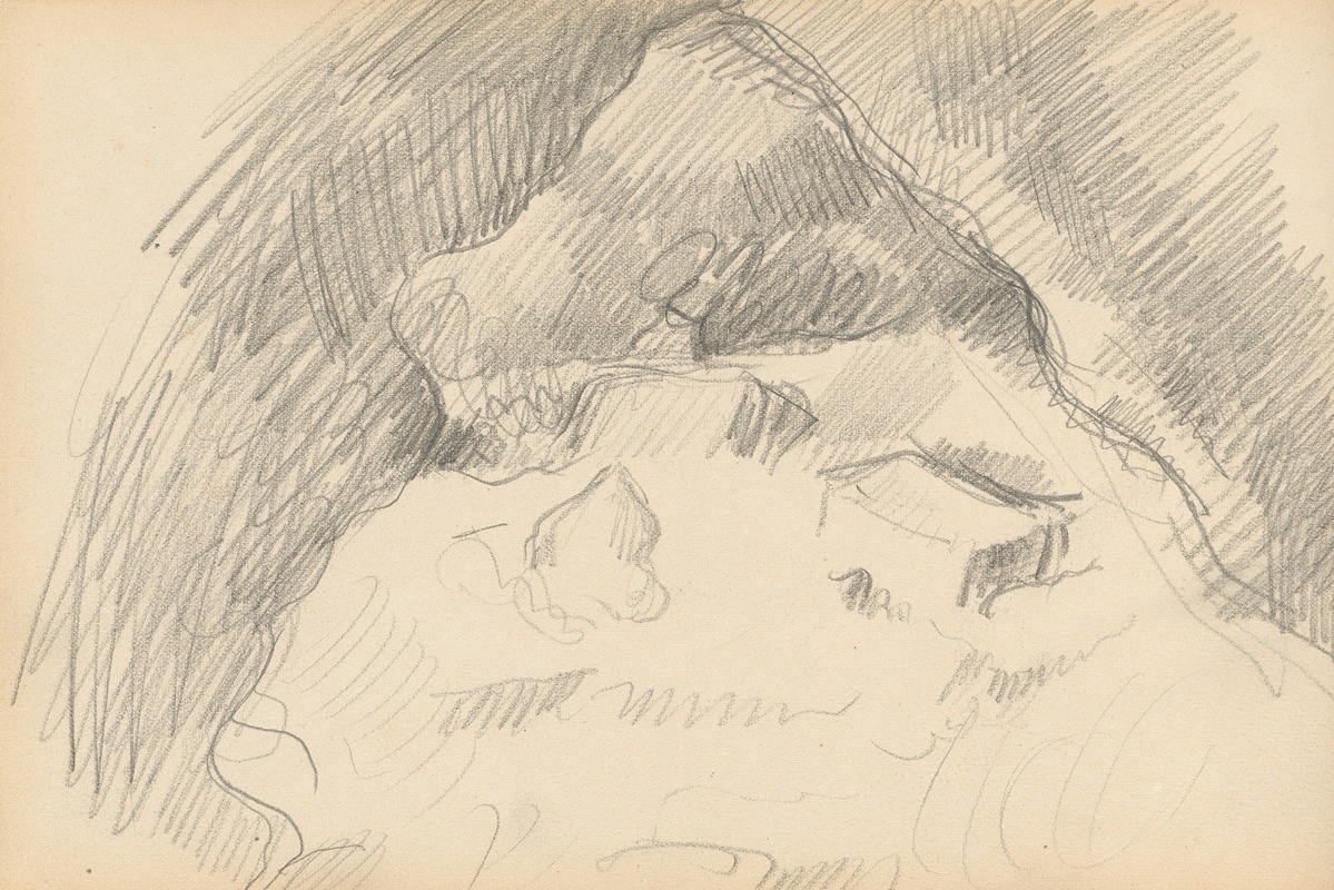 Landscape Seen from the Inside of a Cave — Paul Cézanne