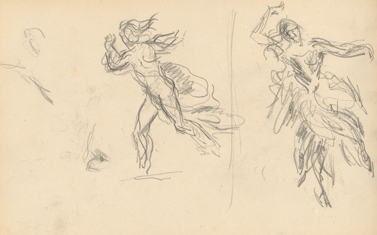 Spanish Dancers by Paul Cézanne, 1883-1886 — digital art print download