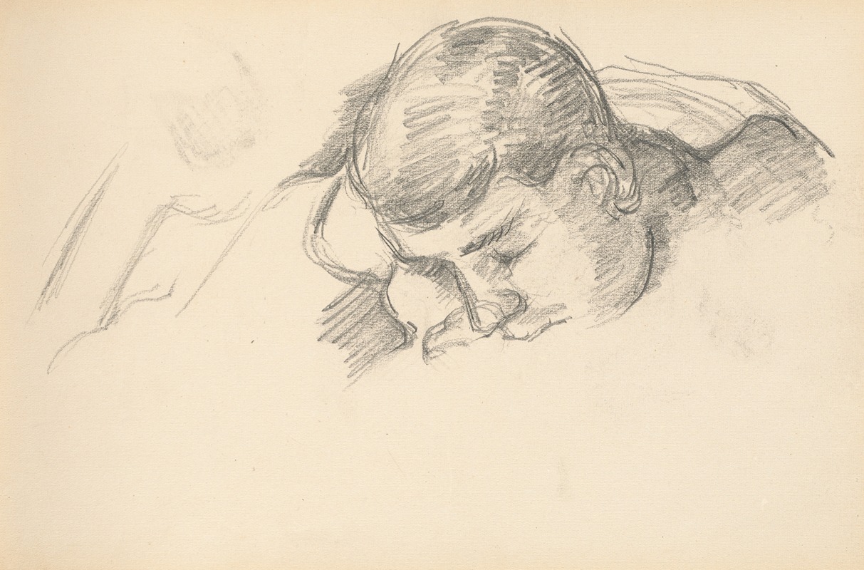 The Artist's Son Reading by Paul Cézanne, c. 1887 — digital art print download