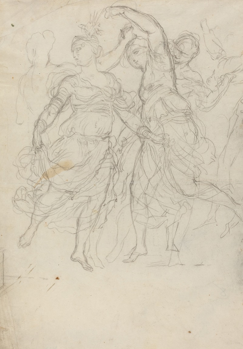 Women Dancing by Pietro Fancelli, c. 1820 — digital art print download