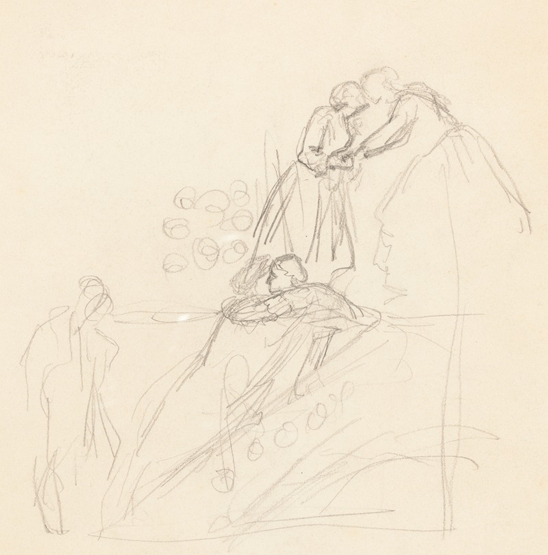 Figure Studies by Валентин Кэмерон Принсеп — digital art print download