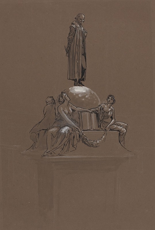 Design for a Shakespeare Memorial by Уолтер Крейн — digital art print download
