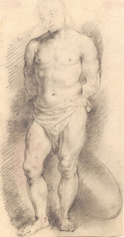 Front view of a male figure — Willem Panneels