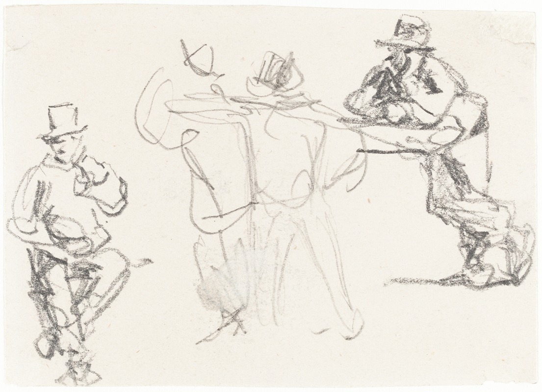 Studies of a Male Figure — William Henry Hunt