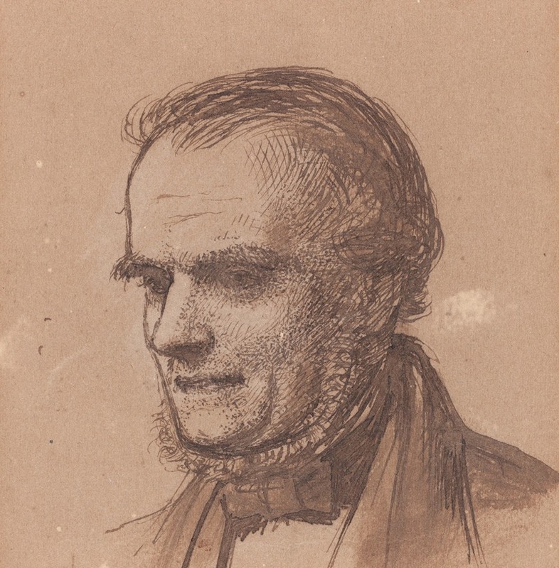 The Artist's Father, William Hunt by Уильям Холман Хант — digital art print download