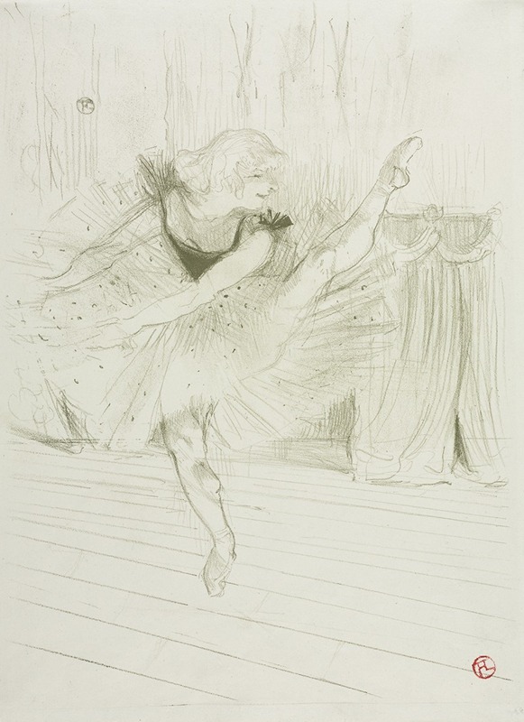 Miss Ida Heath, English Dancer by Анри де Тулуз-Лотрек, 1894 — digital art print download