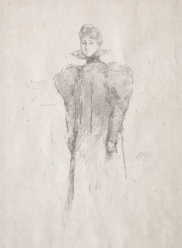 The Medici Collar by Джеймс Абботт МаКнилл Уистлер, 1897 — digital art print download