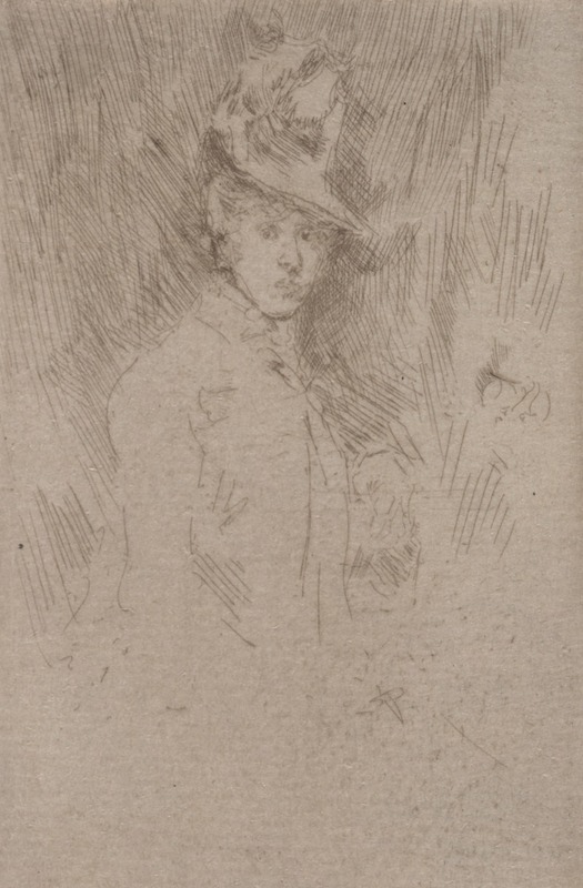 The Little Hat by James Abbott McNeill Whistler, 1887 — digital art print download
