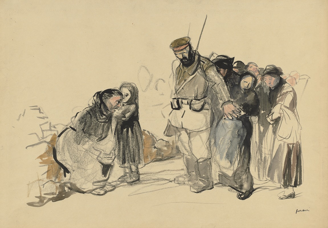 The Slavery in the North — Jean-Louis Forain