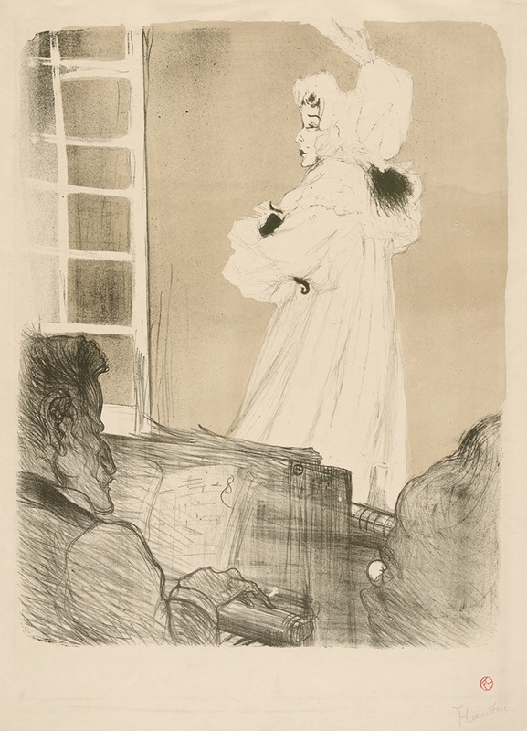 Miss May Belfort by Анри де Тулуз-Лотрек, 1895 — digital art print download