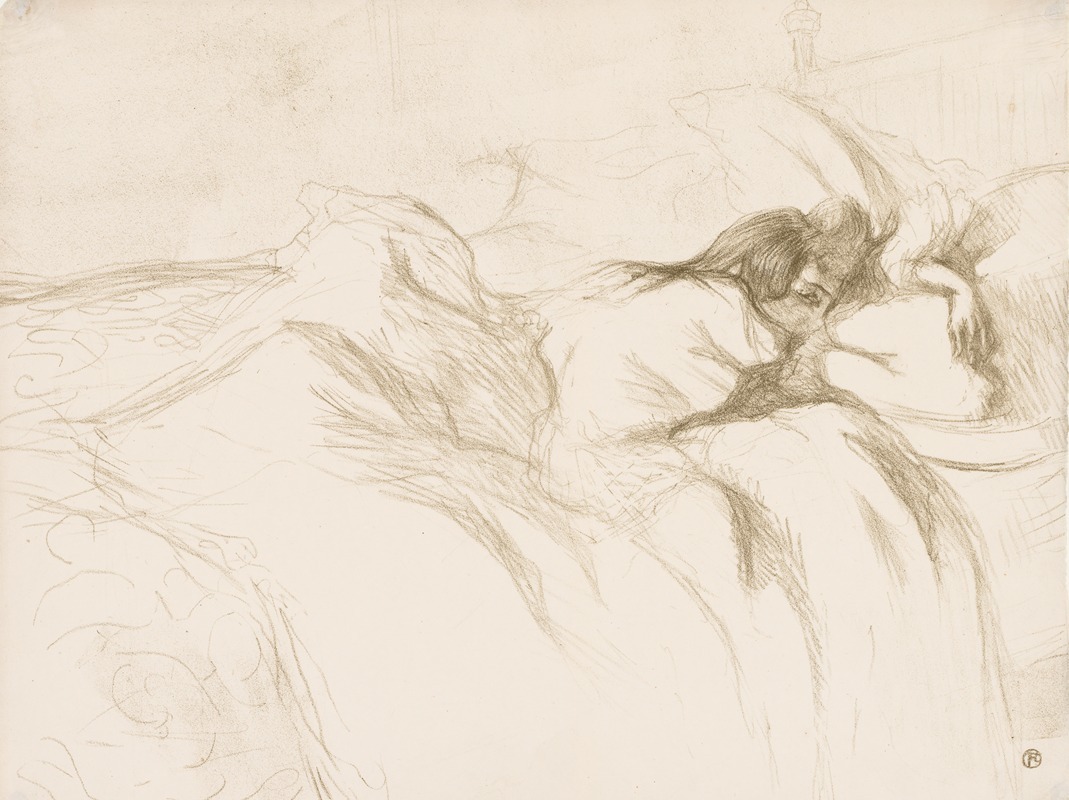Elles: Woman Sleeping by Анри де Тулуз-Лотрек, 1896 — digital art print download