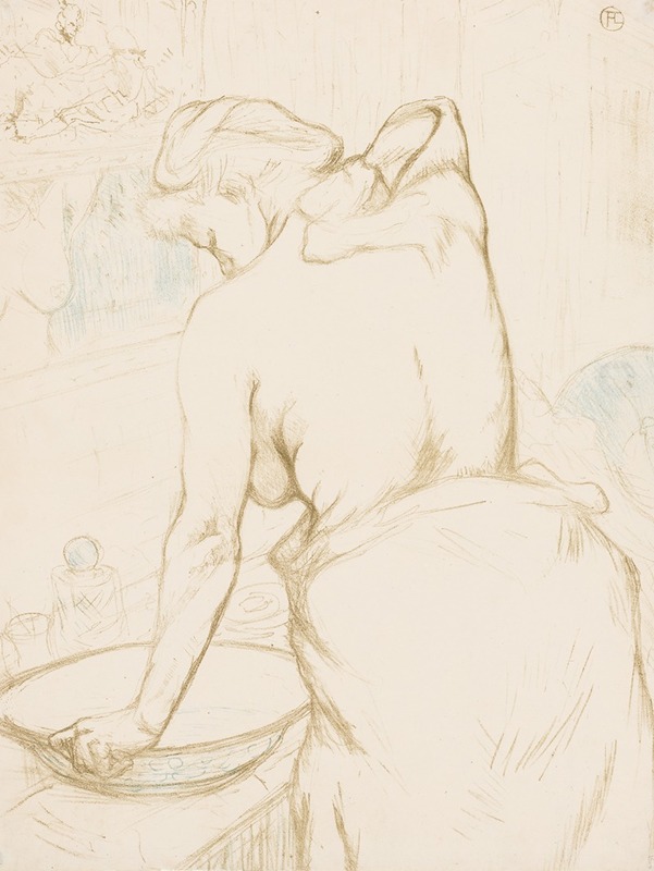 Elles: The Toilet by Анри де Тулуз-Лотрек, 1896 — digital art print download