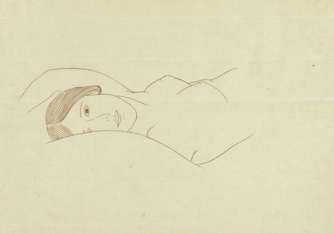 Reclining Nude Woman — Ananda K. Coomaraswamy
