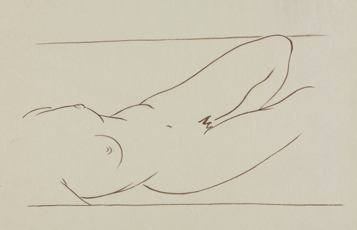 Reclining Nude Woman — Ananda K. Coomaraswamy