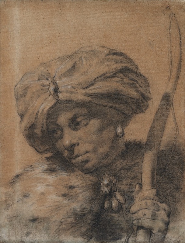 Archer with Turbaned Headdress — Giovanni Battista Piazzetta
