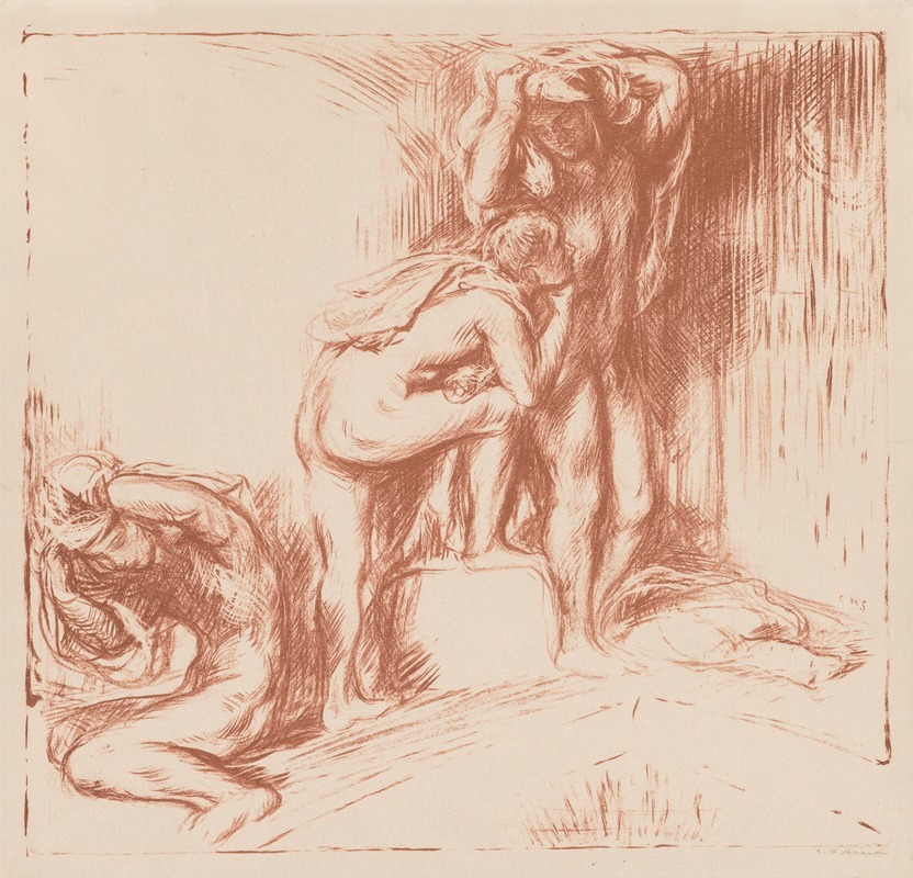 The Bath by Чарльз Хаслвуд Шеннон, 1905 — digital art print download
