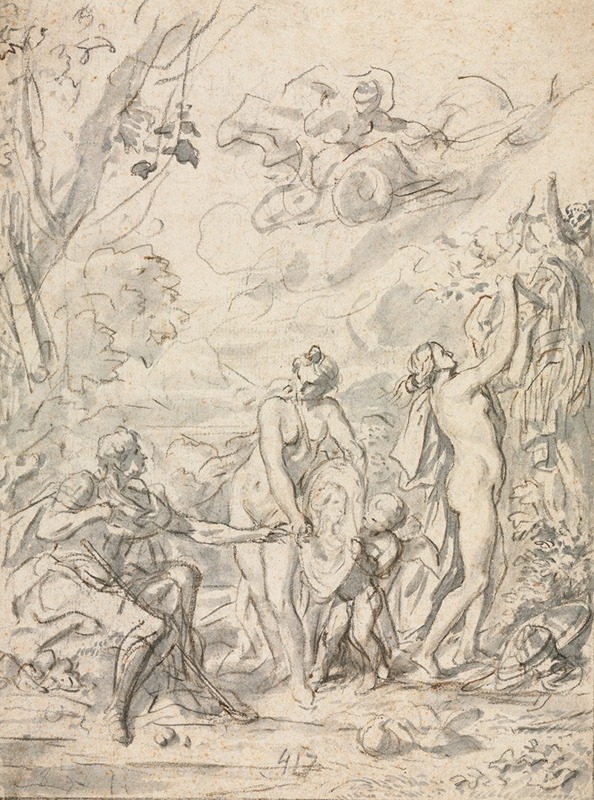 The Judgment of Paris by Аноним — digital art print download