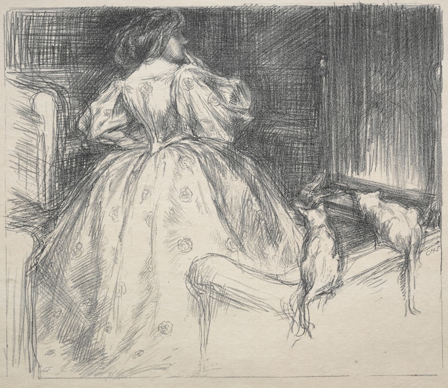 The Fantastic Dress — Charles Haslewood Shannon