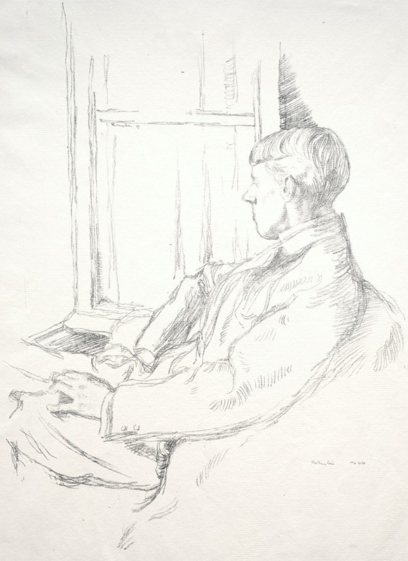 Aubrey Vincent Beardsley by William Rothenstein — digital art print download