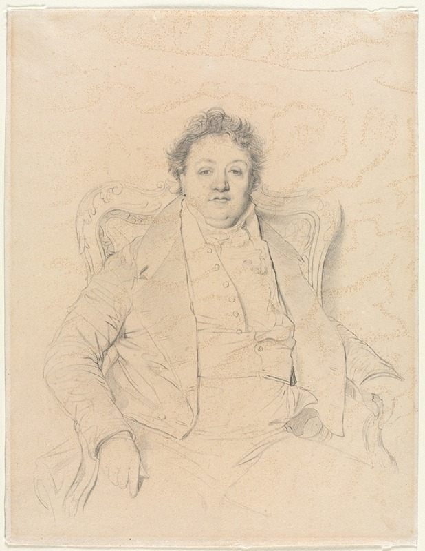 Charles Thévenin, after Ingres by Аноним — digital art print download