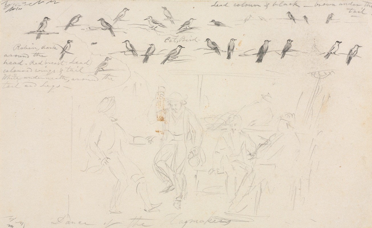 Dance of the Haymakers by Уильям Сидни Маунт, c. 1845 — digital art print download