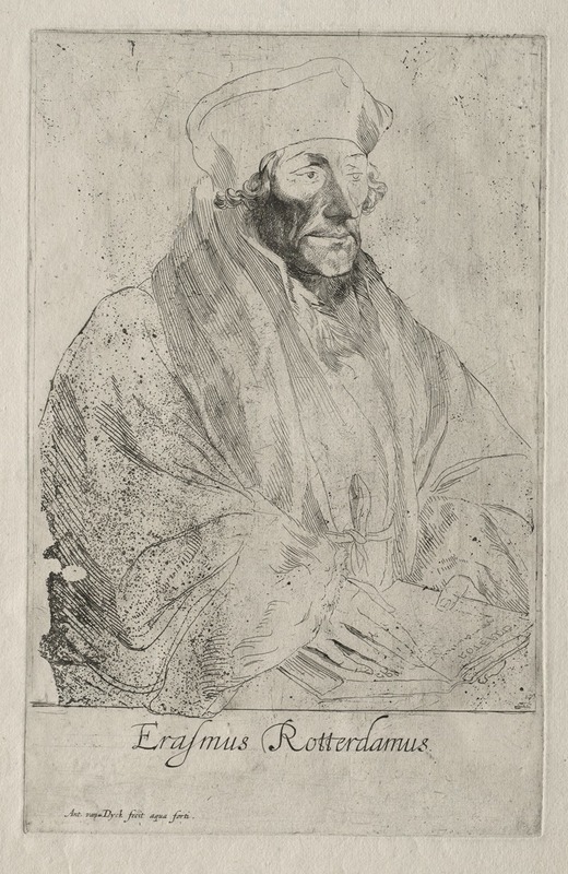 Desiderius Erasmus of Rotterdam — Anthony van Dyck
