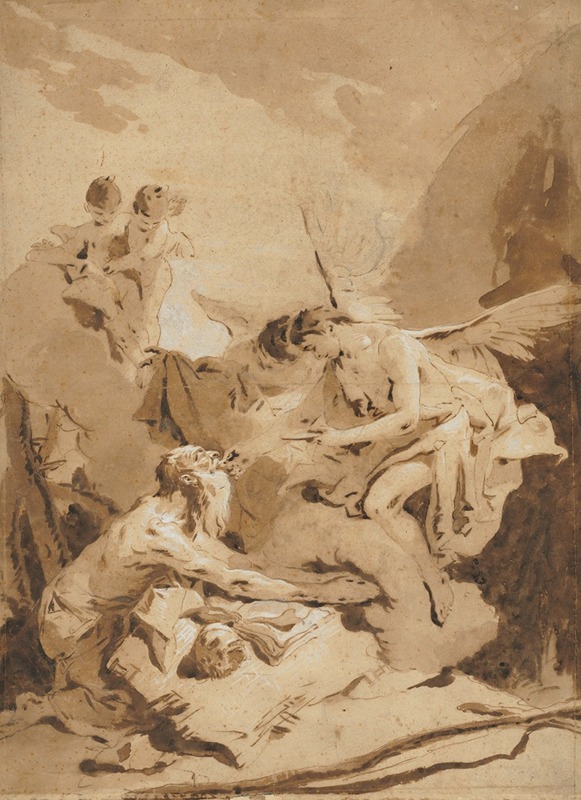 The Last Communion of St. Jerome — Giovanni Battista Tiepolo