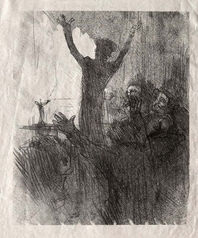 Schlomé Fuss à la Synagogue by Анри де Тулуз-Лотрек, 1897 — digital art print download