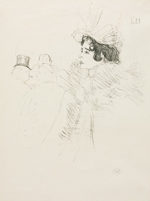 Miss May Belfort by Анри де Тулуз-Лотрек, 1895 — digital art print download