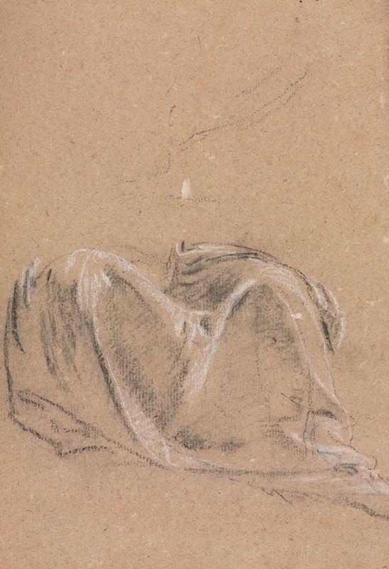 Drapery study by Франческо Лоренци, 1760 — digital art print download