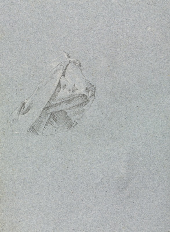 Drapery study by Франческо Лоренци, 1760 — digital art print download