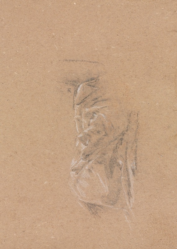 Drapery study by Франческо Лоренци, 1760 — digital art print download