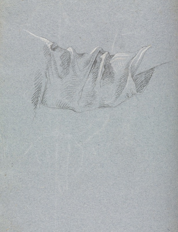 Drapery study by Франческо Лоренци, 1760 — digital art print download