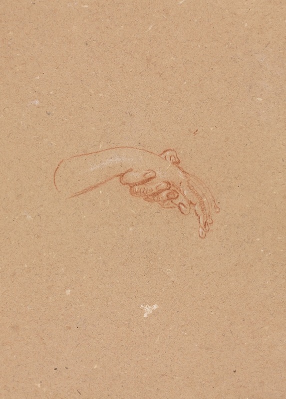 Study of hands by Франческо Лоренци, 1760 — digital art print download