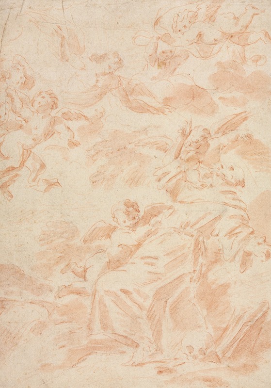 The Stigmatization of Saint Francis — Франсуа Лемойн