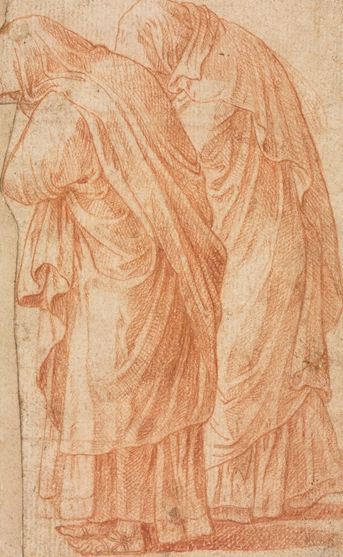 Study of Monks (1600s(?)) by Аноним — digital art print download