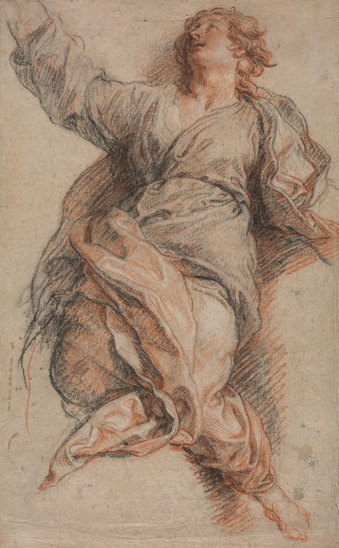 St. John the Evangelist by Шарль де Ла Фосс — digital art print download