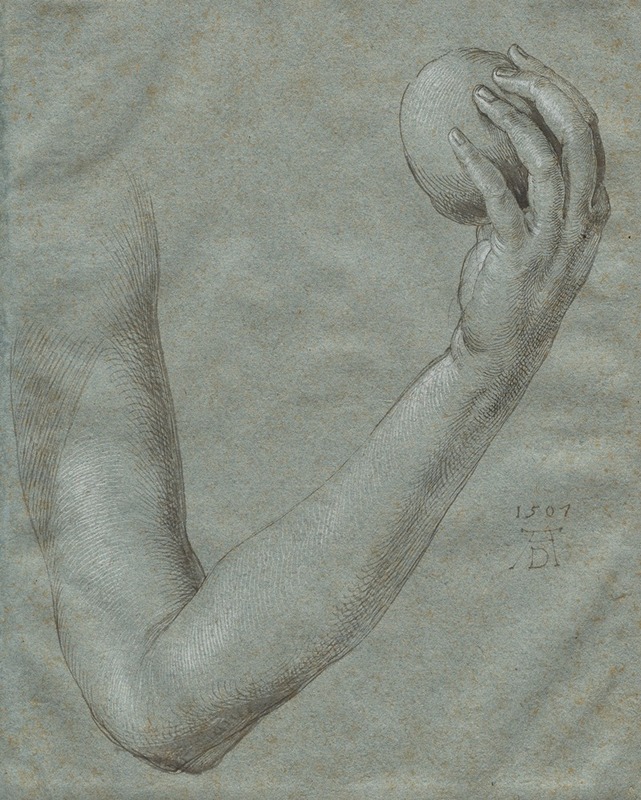 Arm of Eve by Альбрехт Дюрер, 1507 — digital art print download